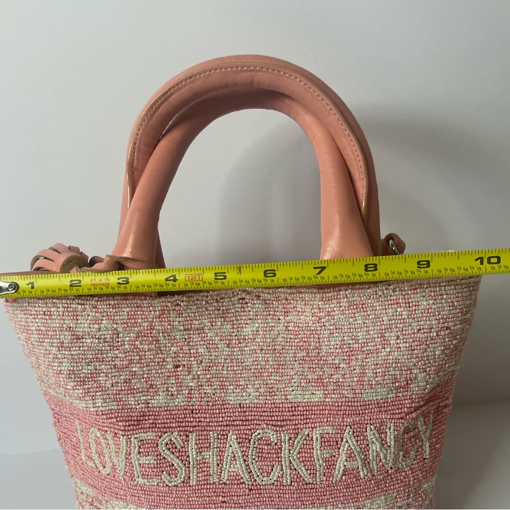 Loveshackfancy De Siena Beaded Cross Body Shoulder Handbag Purse - Picture 11 of 15